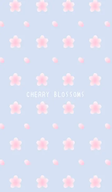 桜の着せかえ/ブルーグレイの着せ替えメイン画像