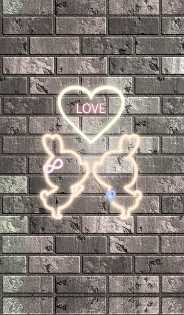 [LINE着せ替え] NEON LOVE THEME.87の画像1