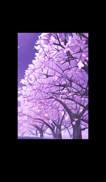 [LINE着せ替え] 月光夜桜#CaB310。の画像1