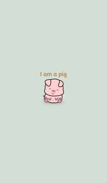 [LINE着せ替え] I am a Pig 32の画像1