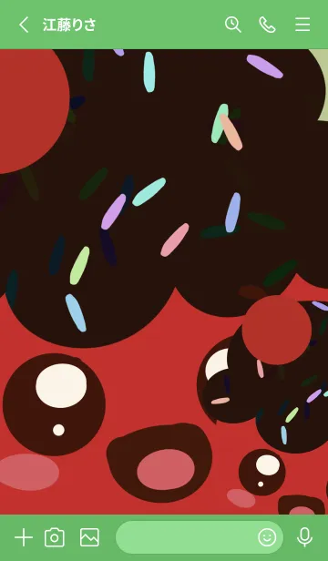 [LINE着せ替え] CUP CAKESの画像2