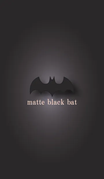 [LINE着せ替え] matte black bat 90の画像1