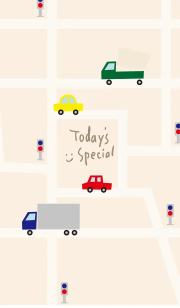 [LINE着せ替え] いろんな車が走る25の画像1