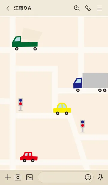 [LINE着せ替え] いろんな車が走る25の画像2