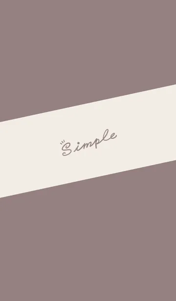 [LINE着せ替え] Simple Lines J-Grey Red (br2)の画像1