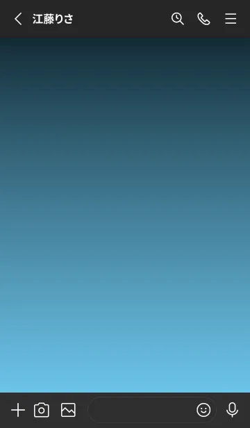 [LINE着せ替え] The グラデーション ブルー系 No.1-12の画像2