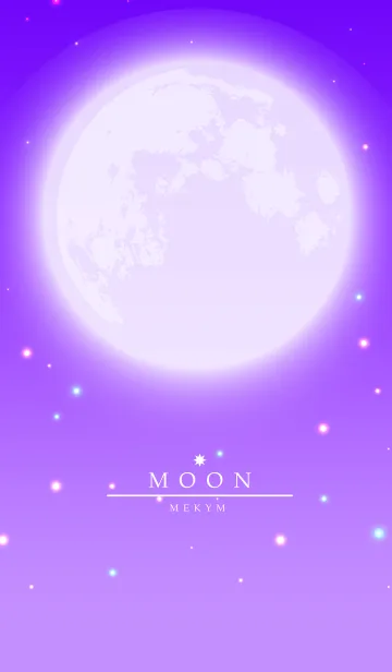 [LINE着せ替え] MOON-PURPLE.MEKYMの画像1