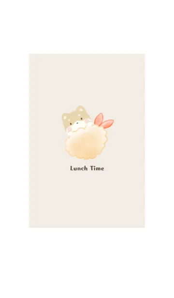 [LINE着せ替え] お弁当にしばいぬの画像1