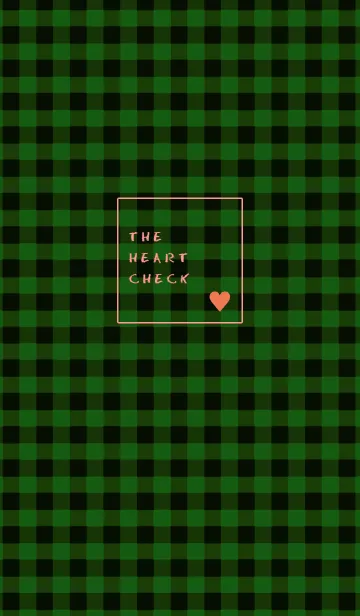 [LINE着せ替え] ザ ハート チェック .16の画像1