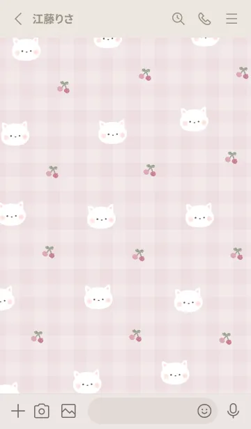 [LINE着せ替え] かわいいモノが大好き♪4の画像2