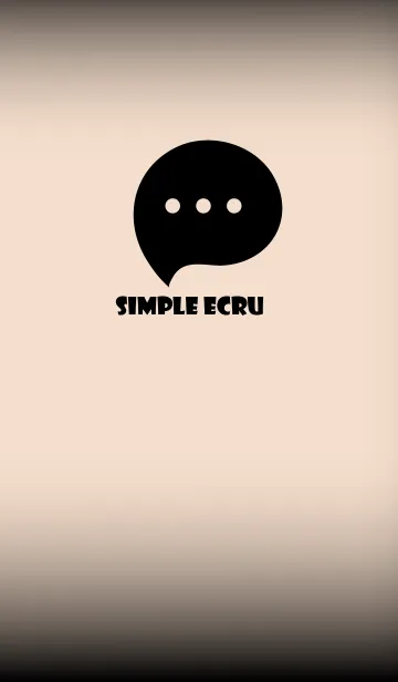 [LINE着せ替え] Ecru And Black V.3 (JP)の画像1