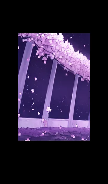 [LINE着せ替え] 月光夜桜#CaB315。の画像1