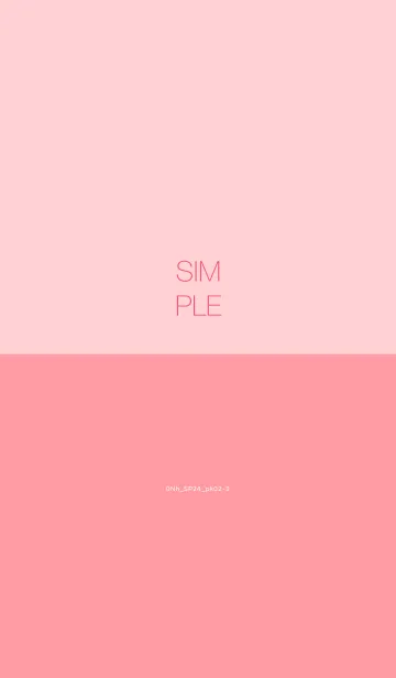 [LINE着せ替え] 0Nh_24_ピンク2-3の画像1