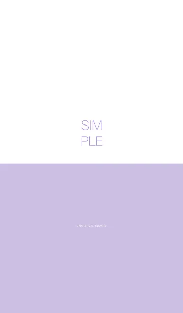 [LINE着せ替え] 0Nh_24_パープル4-3の画像1