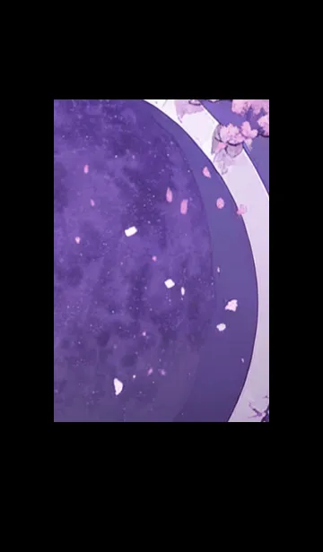 [LINE着せ替え] 月光夜桜#CaB314。の画像1