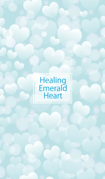 [LINE着せ替え] Healing Emerald Heart 30の画像1