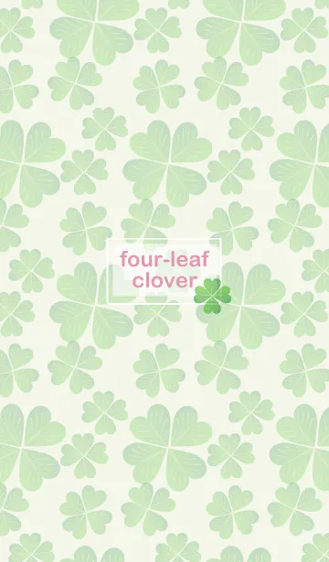 [LINE着せ替え] four leaf clover 27の画像1