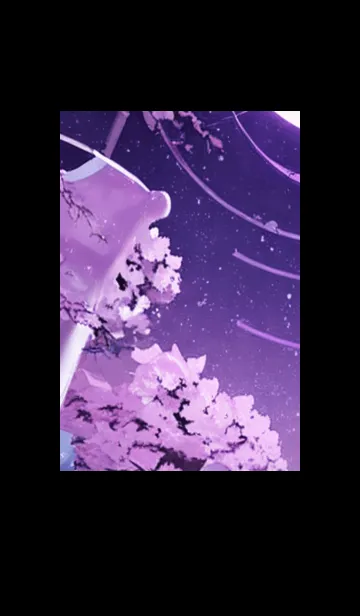 [LINE着せ替え] 月光夜桜#CaC21。の画像1