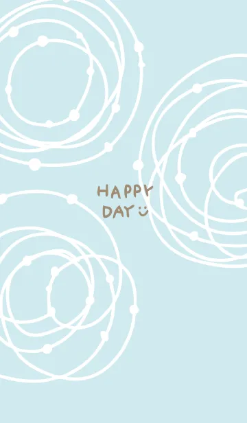 [LINE着せ替え] くるくる シンプル30の画像1