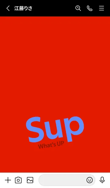 [LINE着せ替え] Sup 230の画像2