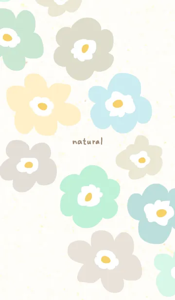 [LINE着せ替え] 花 北欧風 大人18の画像1