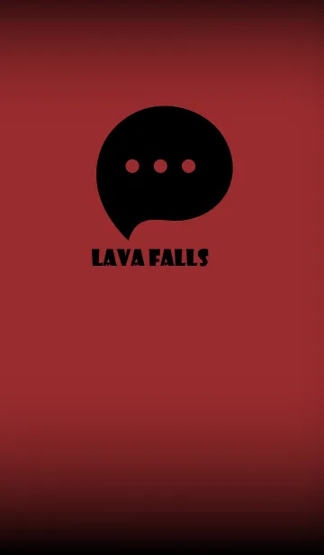 [LINE着せ替え] Lava falls  And Black V.3 (JP)の画像1