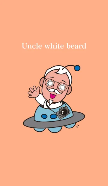 [LINE着せ替え] Uncle white beardの画像1