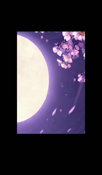 [LINE着せ替え] 月光夜桜#CaC115。の画像1