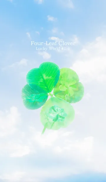 [LINE着せ替え] Four-Leaf Clover Lucky World #1-1の画像1