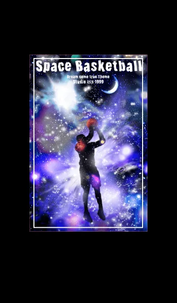 [LINE着せ替え] バスケットボール 宇宙 Space Basketball4の画像1