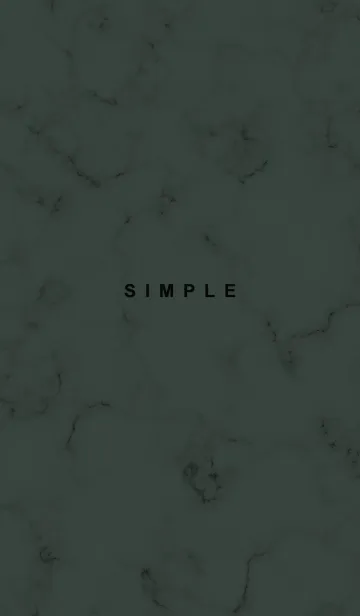 [LINE着せ替え] SIMPLE♦ダークグリーン10_1の画像1