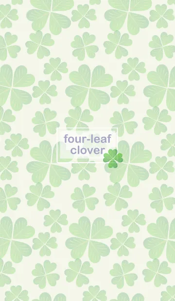 [LINE着せ替え] four leaf clover 29の画像1