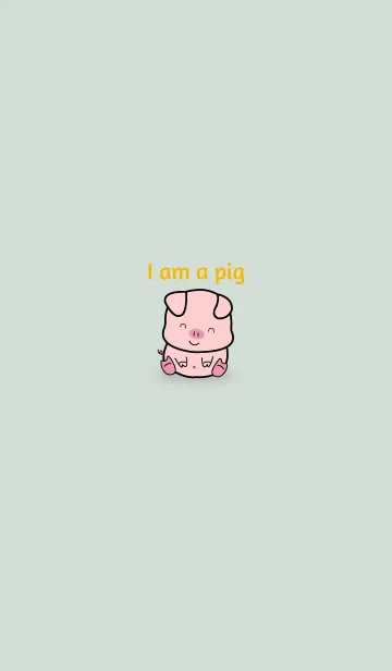 [LINE着せ替え] I am a Pig 35の画像1