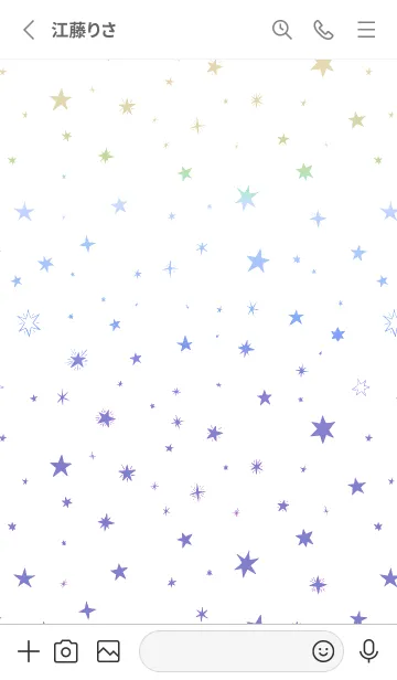 [LINE着せ替え] ミニ スターズ _106の画像2