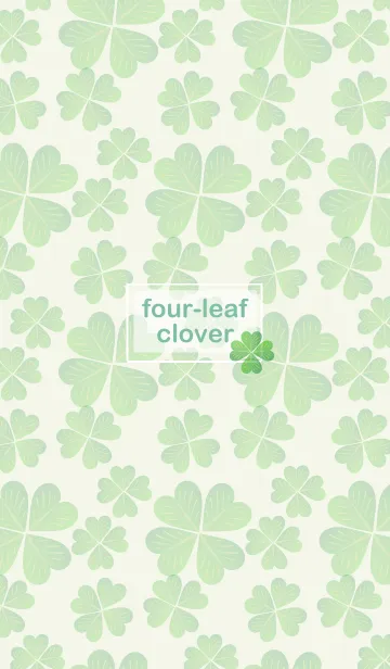 [LINE着せ替え] four leaf clover 30の画像1