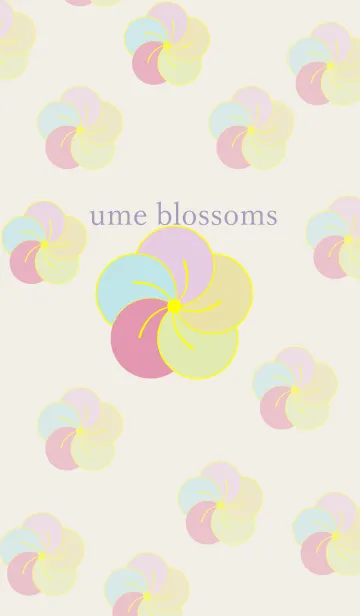 [LINE着せ替え] ume blossoms 43の画像1
