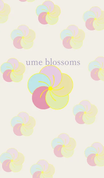 ume blossoms 43の着せ替えメイン画像