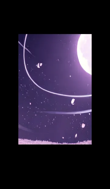 月光夜桜#DB013。の着せ替えメイン画像