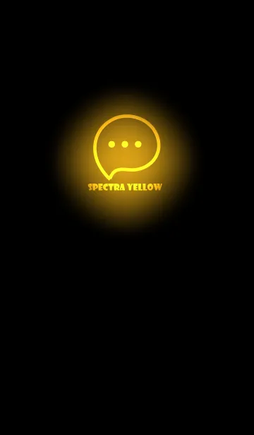 [LINE着せ替え] Spectra Yellow Neon Theme V3 (JP)の画像1