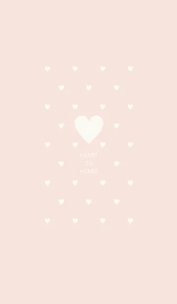 [LINE着せ替え] シンプル♡愛と幸せを呼ぶハート♡の画像1