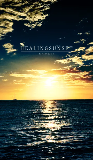 [LINE着せ替え] HEALING SUNSET-MEKYM 7の画像1