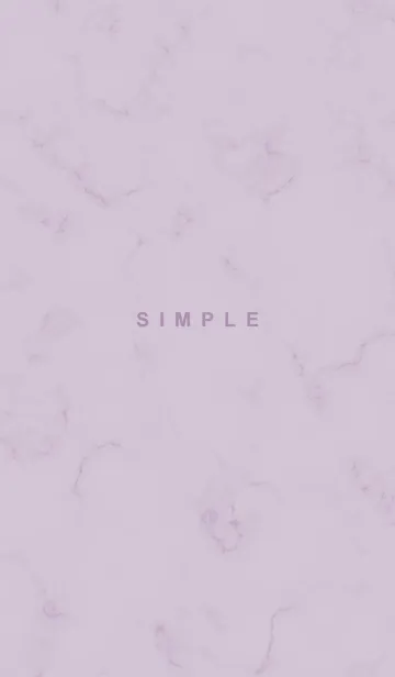 [LINE着せ替え] SIMPLE♦ライラック07_1の画像1