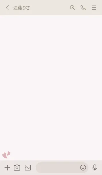 [LINE着せ替え] 桜11<ピンク>の画像2