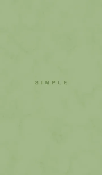 [LINE着せ替え] SIMPLE♦ピスタチオグリーン05_1の画像1