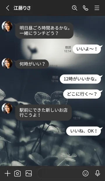 [LINE着せ替え] 四つ葉のクローバー Vintage Lens #5-10の画像3