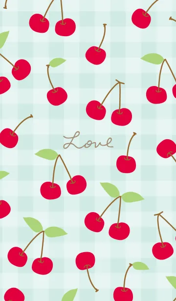 [LINE着せ替え] チェリー チェリー シンプル2の画像1