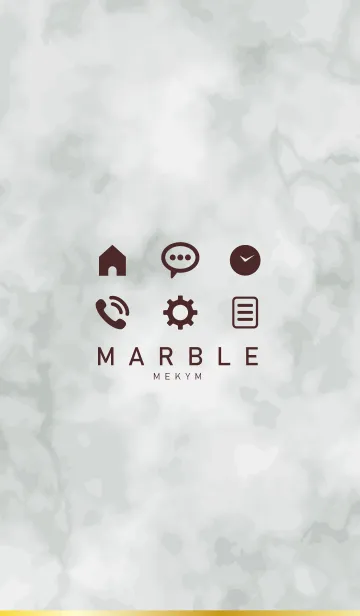 [LINE着せ替え] Marble / SIMPLE ICON 31の画像1