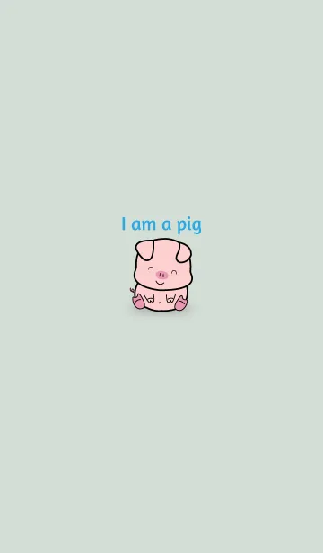 [LINE着せ替え] I am a Pig 39の画像1