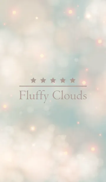 [LINE着せ替え] Fluffy Clouds RETRO.MEKYM 13の画像1