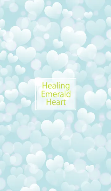 [LINE着せ替え] Healing Emerald Heart 35の画像1